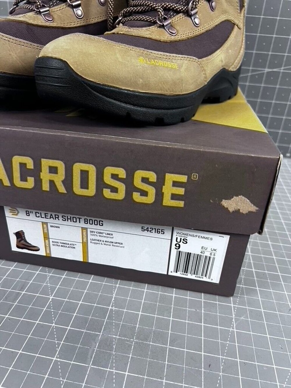 LaCrosse Women's Clear Shot Boot 800G 542165 Sz 9 US 40 EU New w/Box - Picture 3 of 9